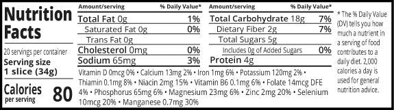 Organic Ezekiel 4.9 Cinnamon Raisin Sprouted Wholegrain Bread 680g - Food For Life