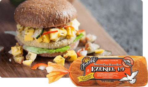 Organic Ezekiel 4.9 Sprouted Whole Grain Burger Buns 454g - Food For Life