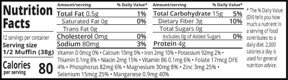 Organic Ezekiel 4.9 Sprouted Whole Grain English Muffins 454g - Food For Life