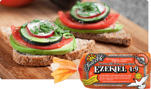Organic Ezekiel 4.9 Sprouted Wholegrain Bread 680g - Food For Life