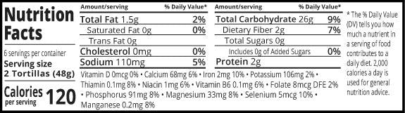 Organic Sprouted Whole Corn Tortillas 320g - Food For Life