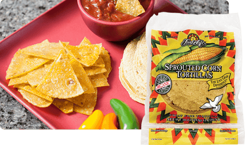 Organic Sprouted Whole Corn Tortillas 320g - Food For Life